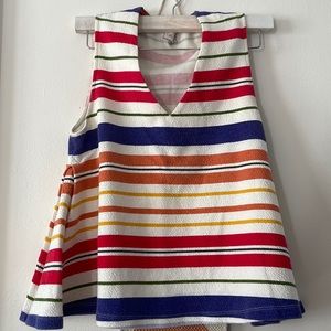 Anthropologie 9-H15 STCL Striped Top